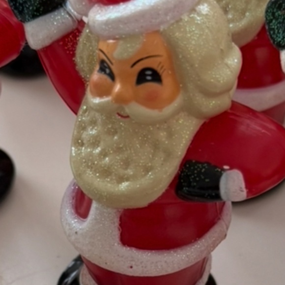 Christopher Radko Shiny Brite Santa Light Covers -Set of 10 - Picture 5 of 5